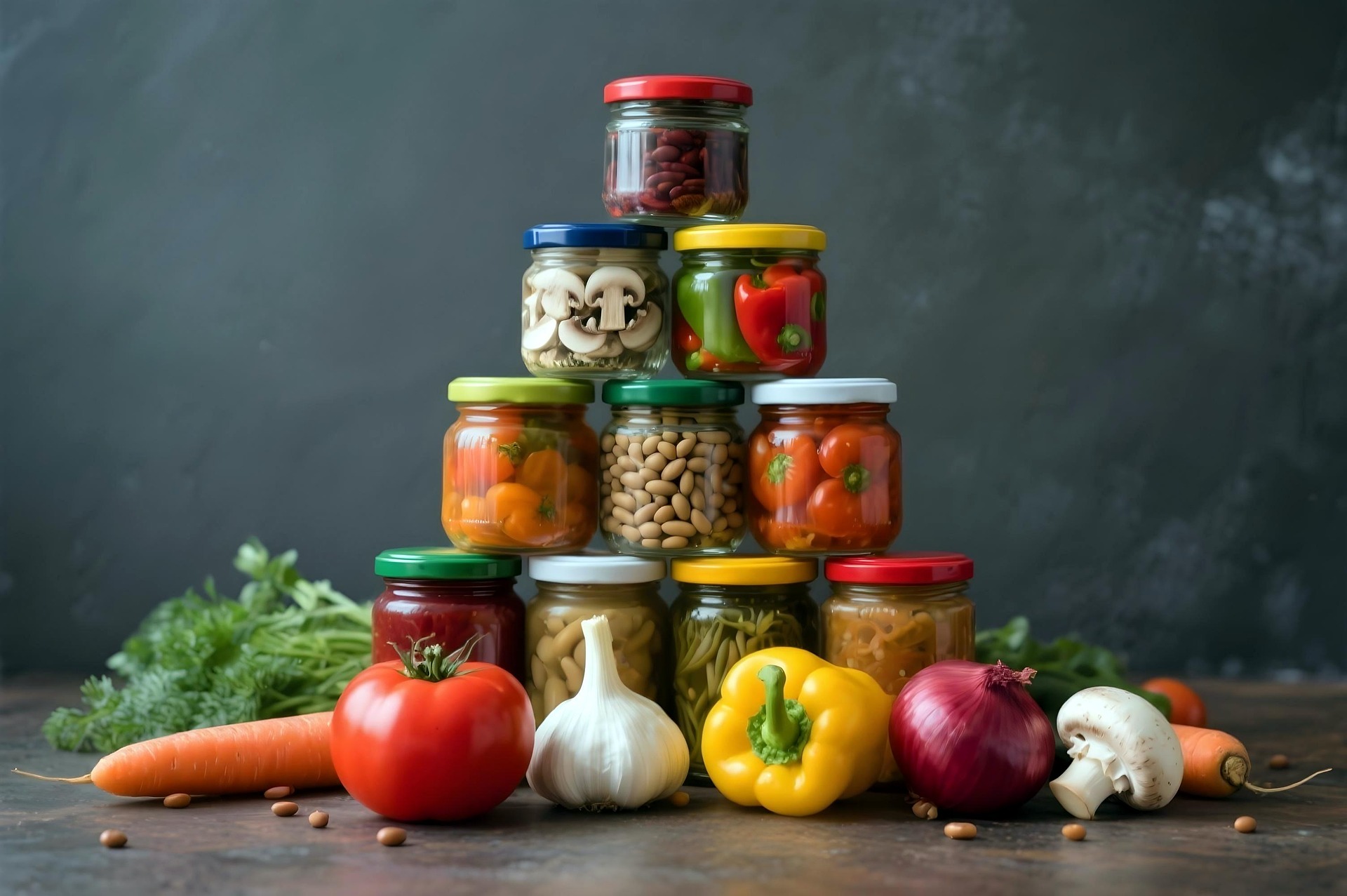 🧺 2. Kombinuj různé metody uchovávání